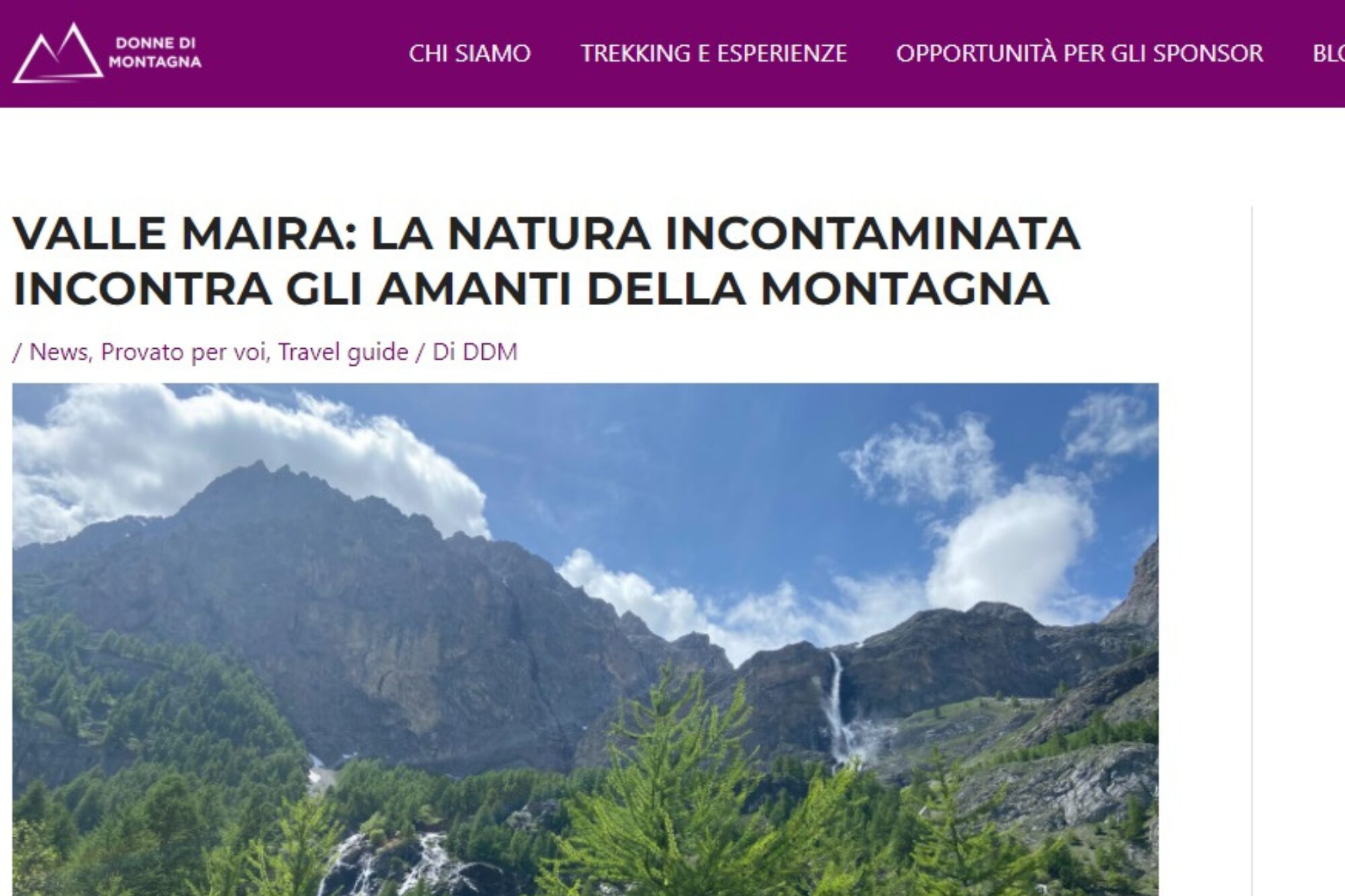 Maira Valley: unspoiled nature meets mountain lovers