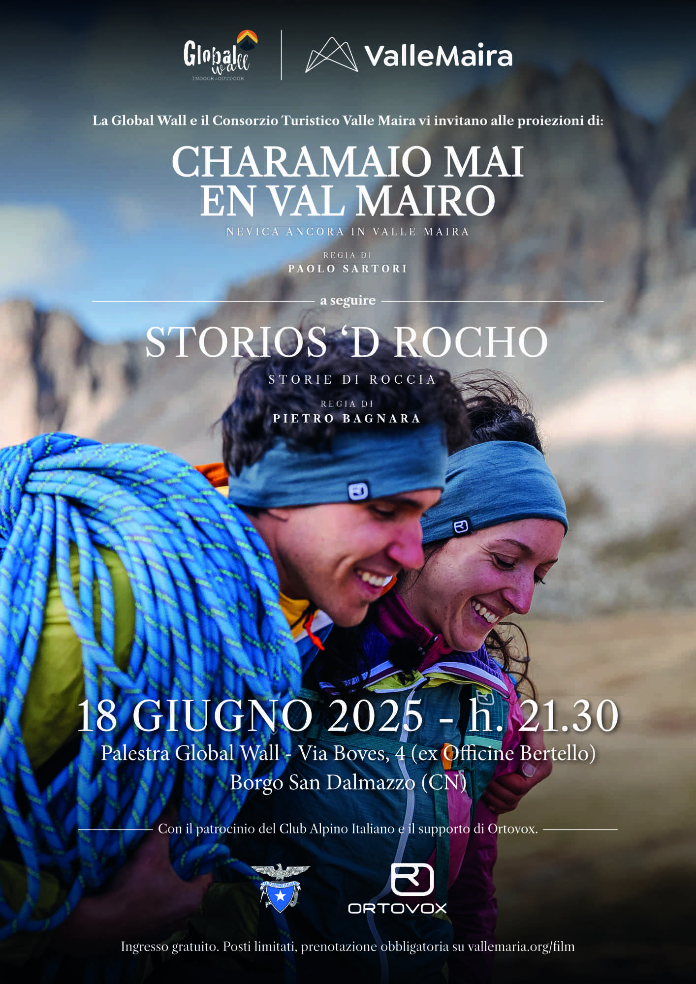 “Storios ‘d rocho” e “Charamaio Mai en Val Mairo” – Borgo San Dalmazzo (CN) “Storios ‘d rocho” e “Charamaio Mai en Val Mairo” – Borgo San Dalmazzo (CN)