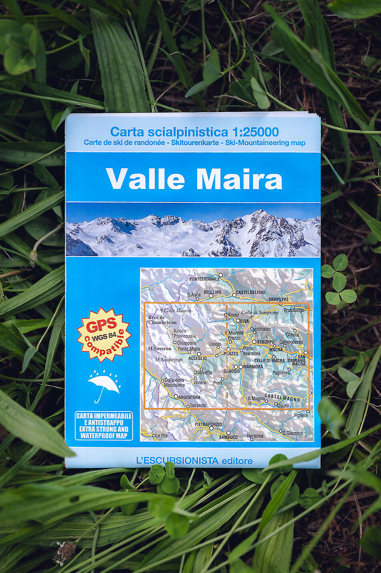 Carta scialpinistica Valle Maira
