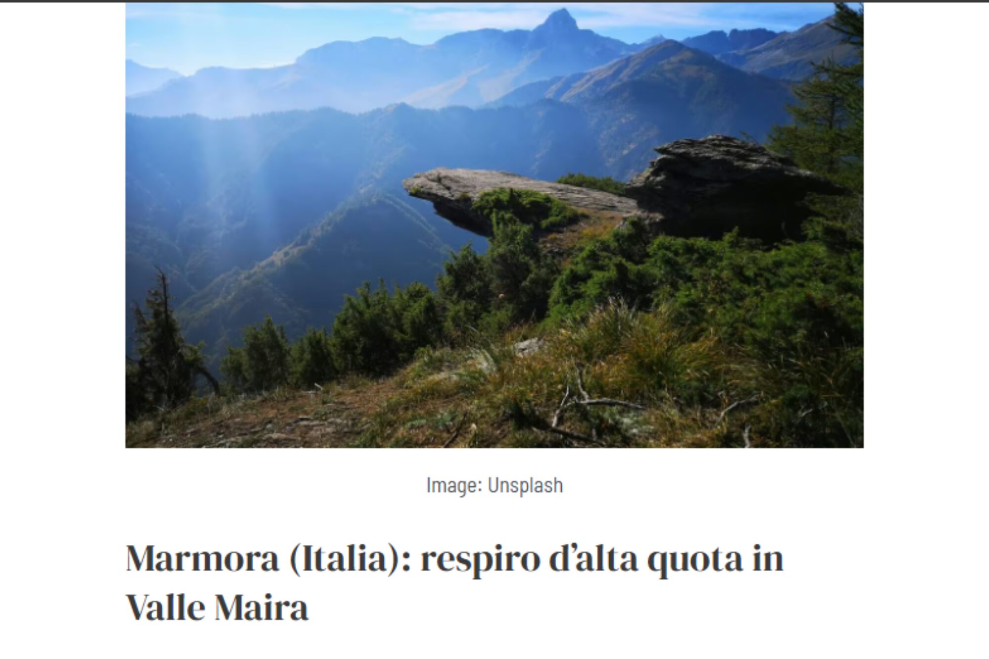 Cinque mete fresche in camper per l’estate 2025