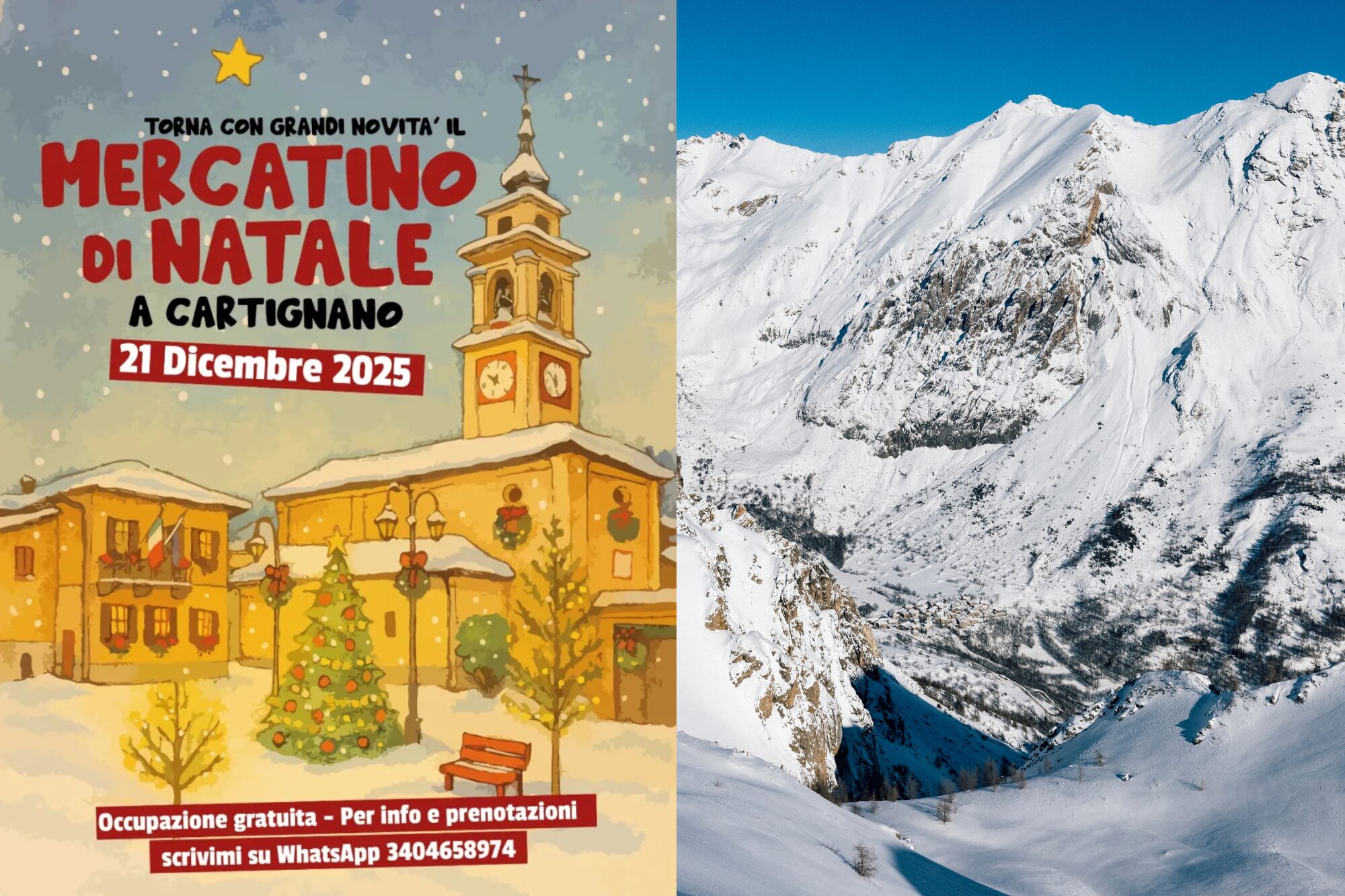 MERCATINI DI NATALE – Cartignano