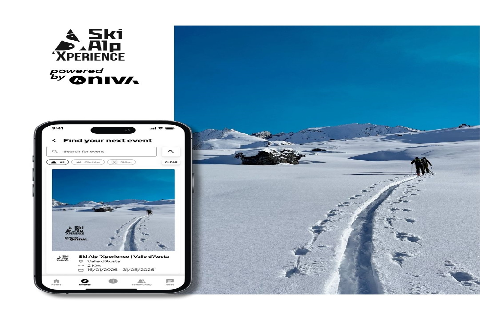 SkiAlpXperience, l’evento non evento