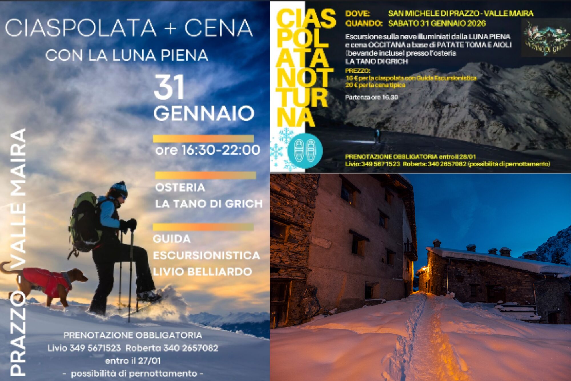 CIASPOLATA AL CHIARO DI LUNA