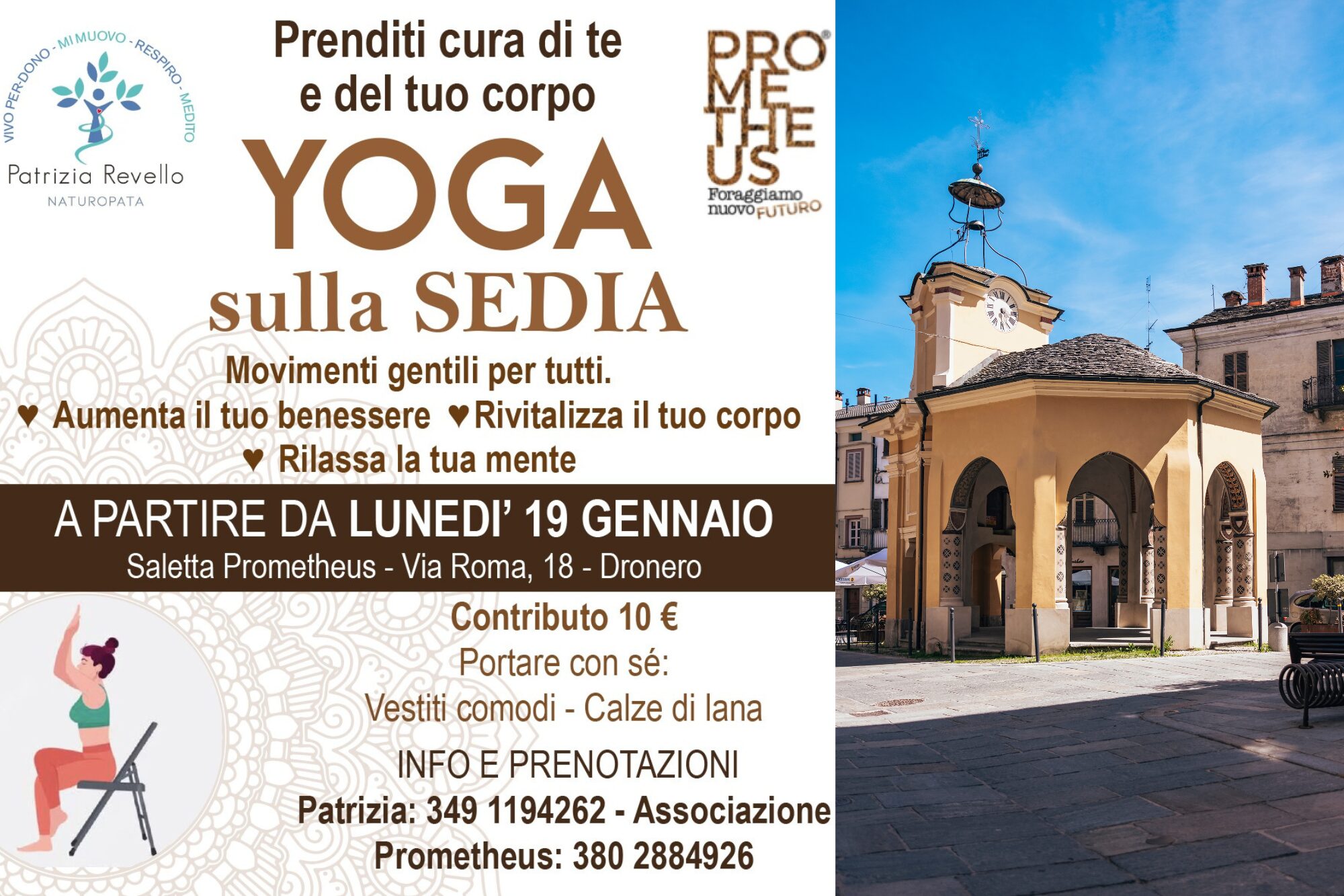 YOGA SULLA SEDIA