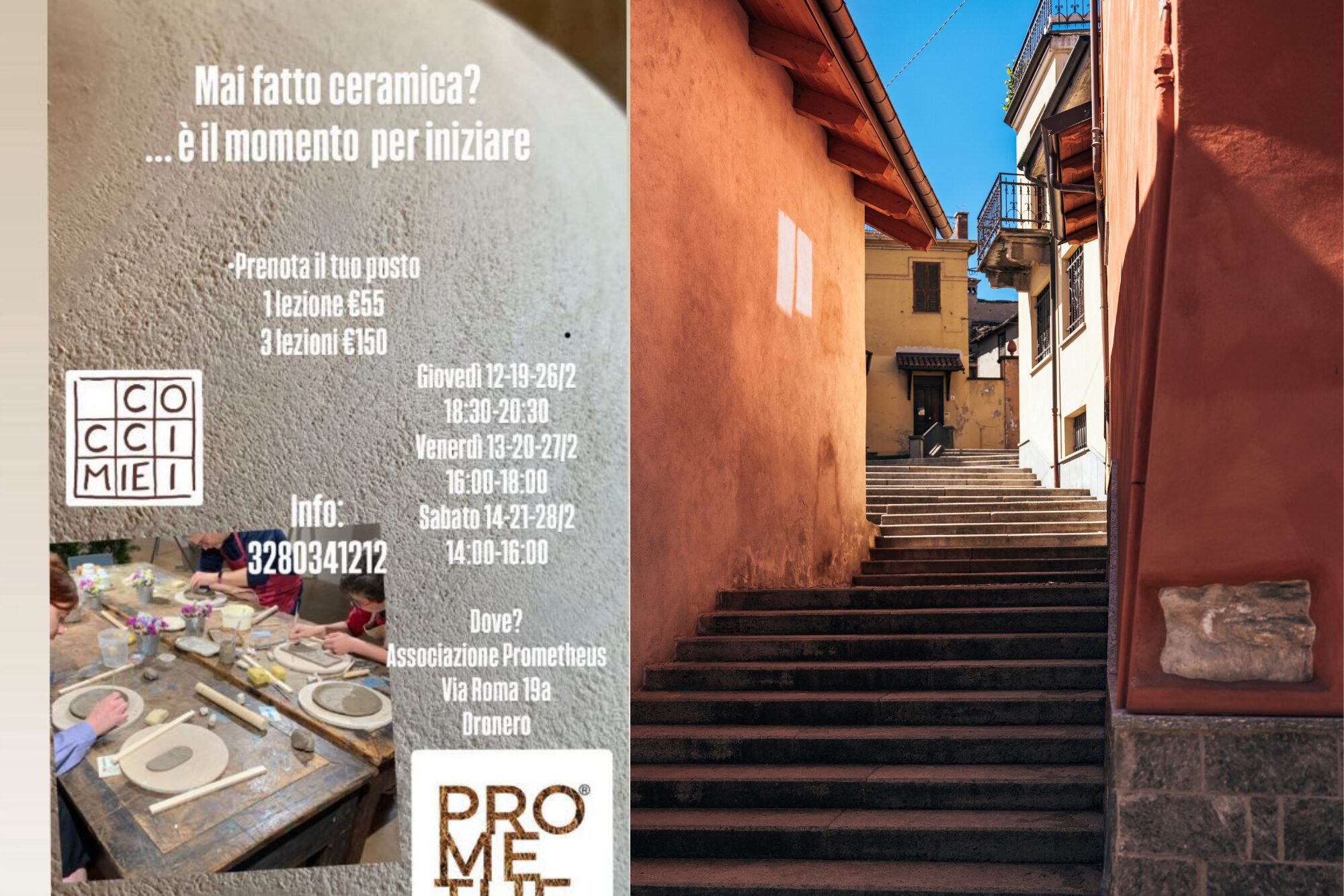 Laboratorio di ceramica – Ass. ProMeTheUs