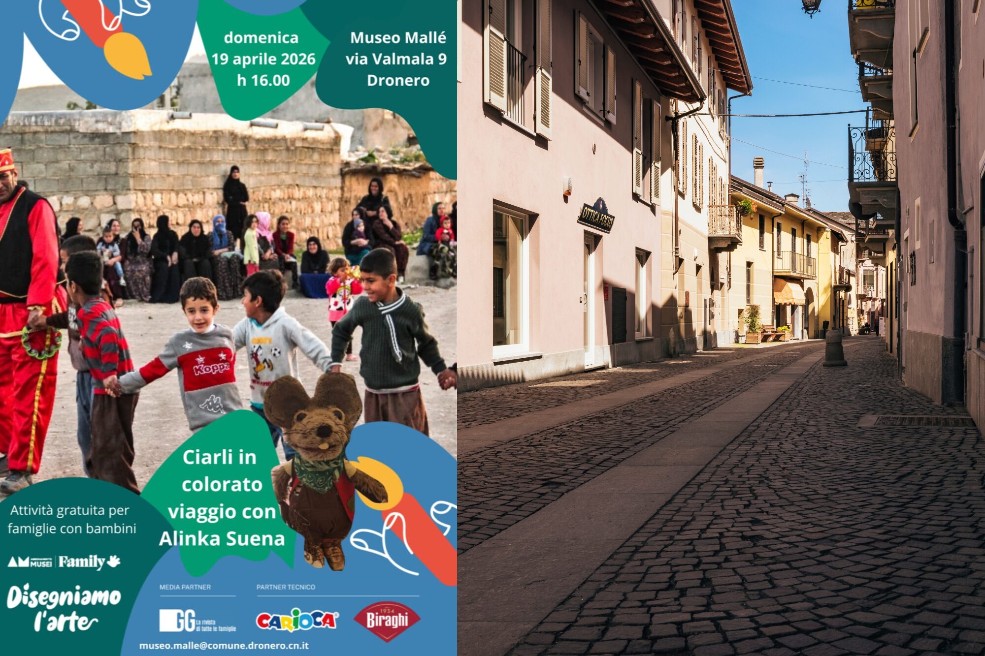 Disegniamo l’arte – Museo Mallé