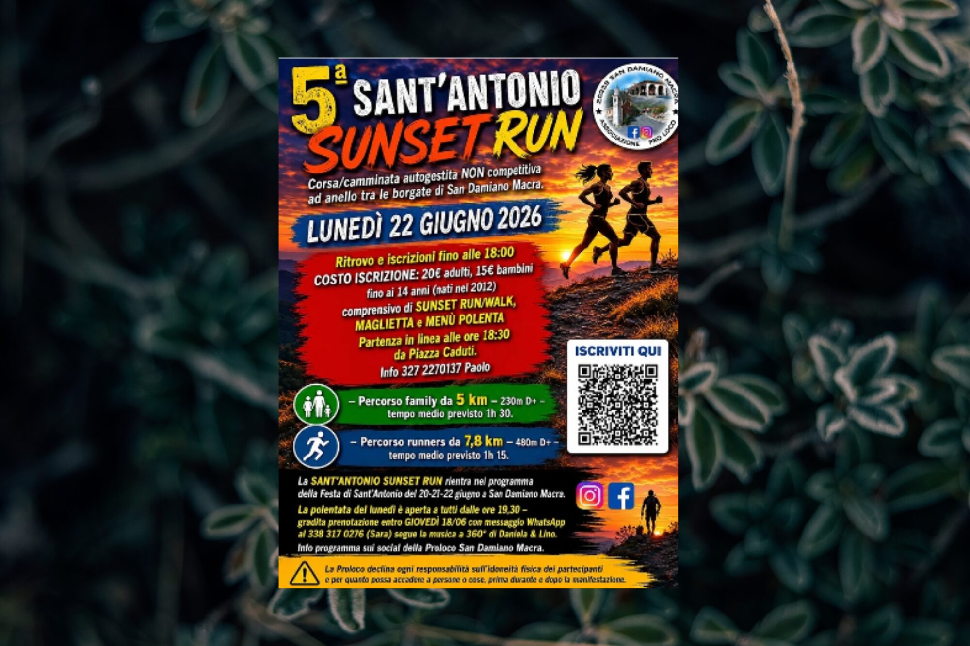 Sant’Antonio Sunset Run