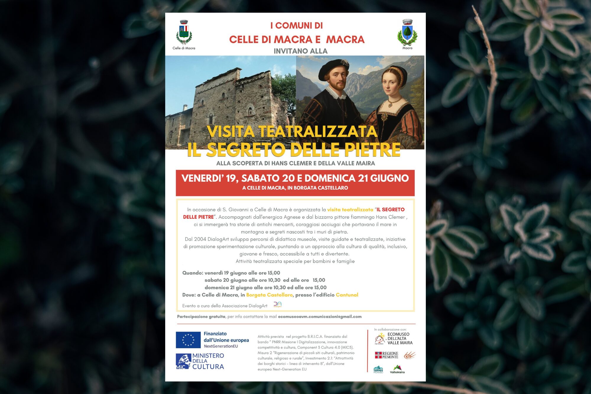 DRAMATIZED GUIDED TOUR: THE SECRET OF THE STONES