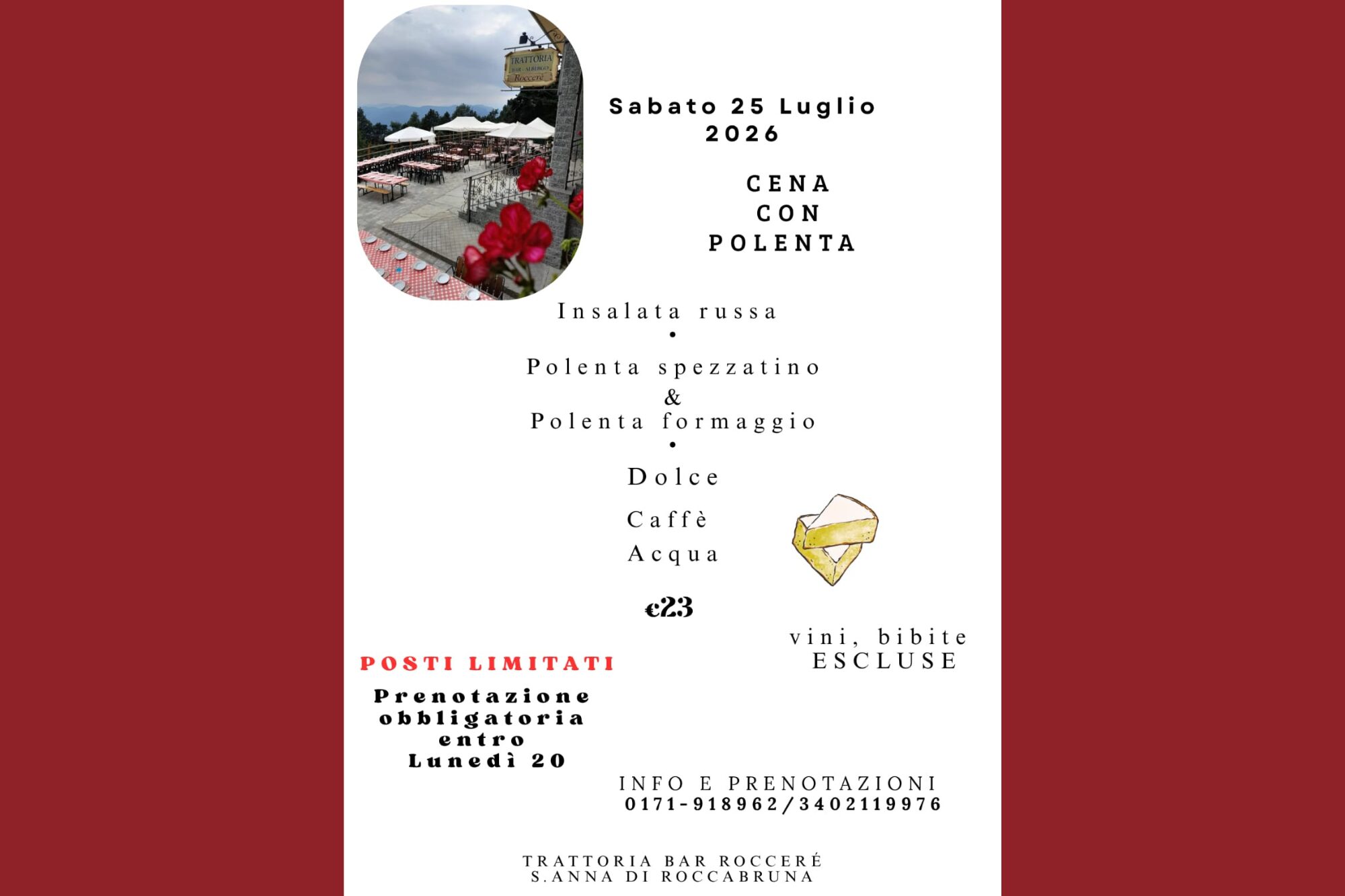 Cena al Roccerè
