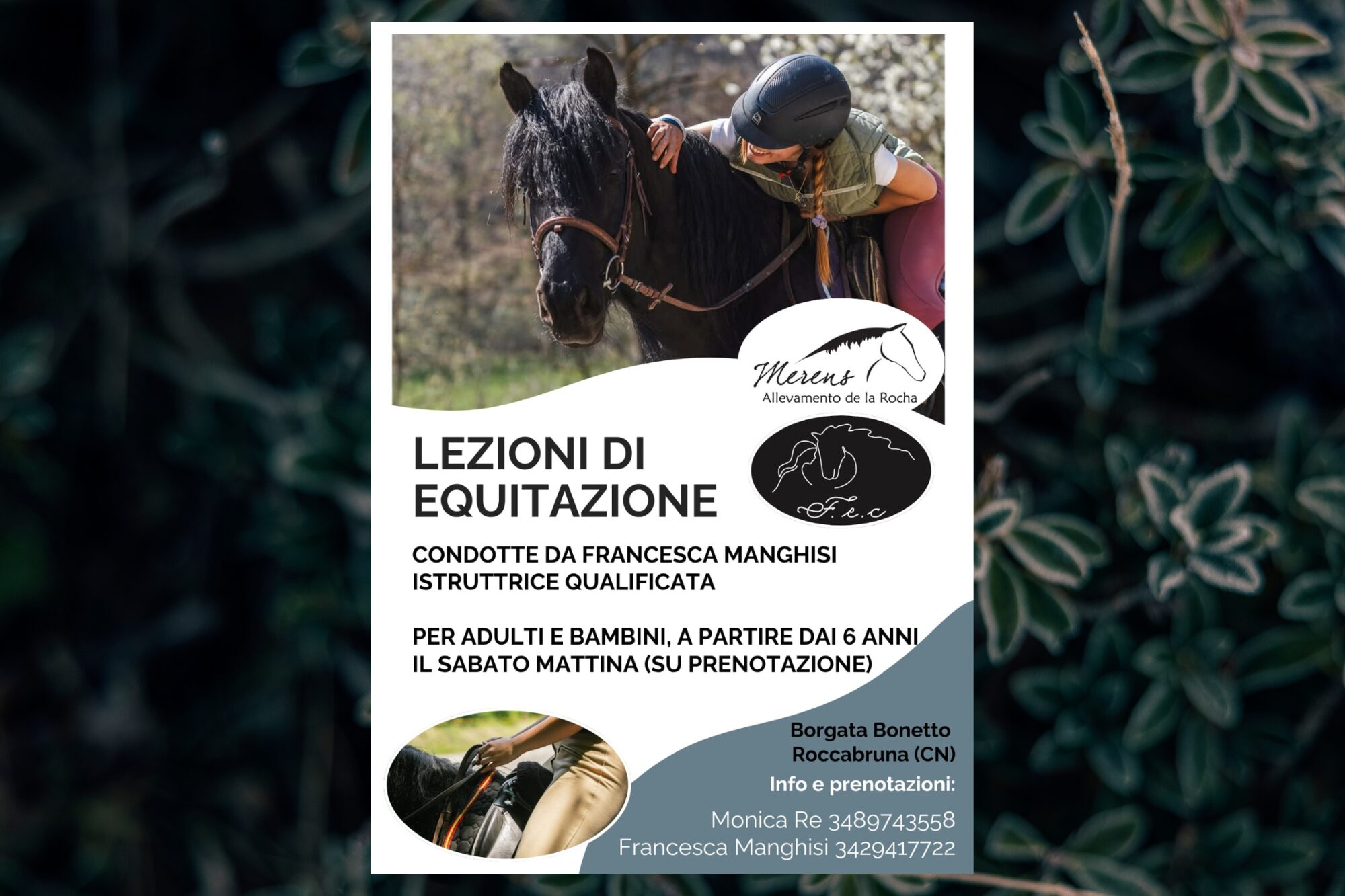 Lezioni di equitazione