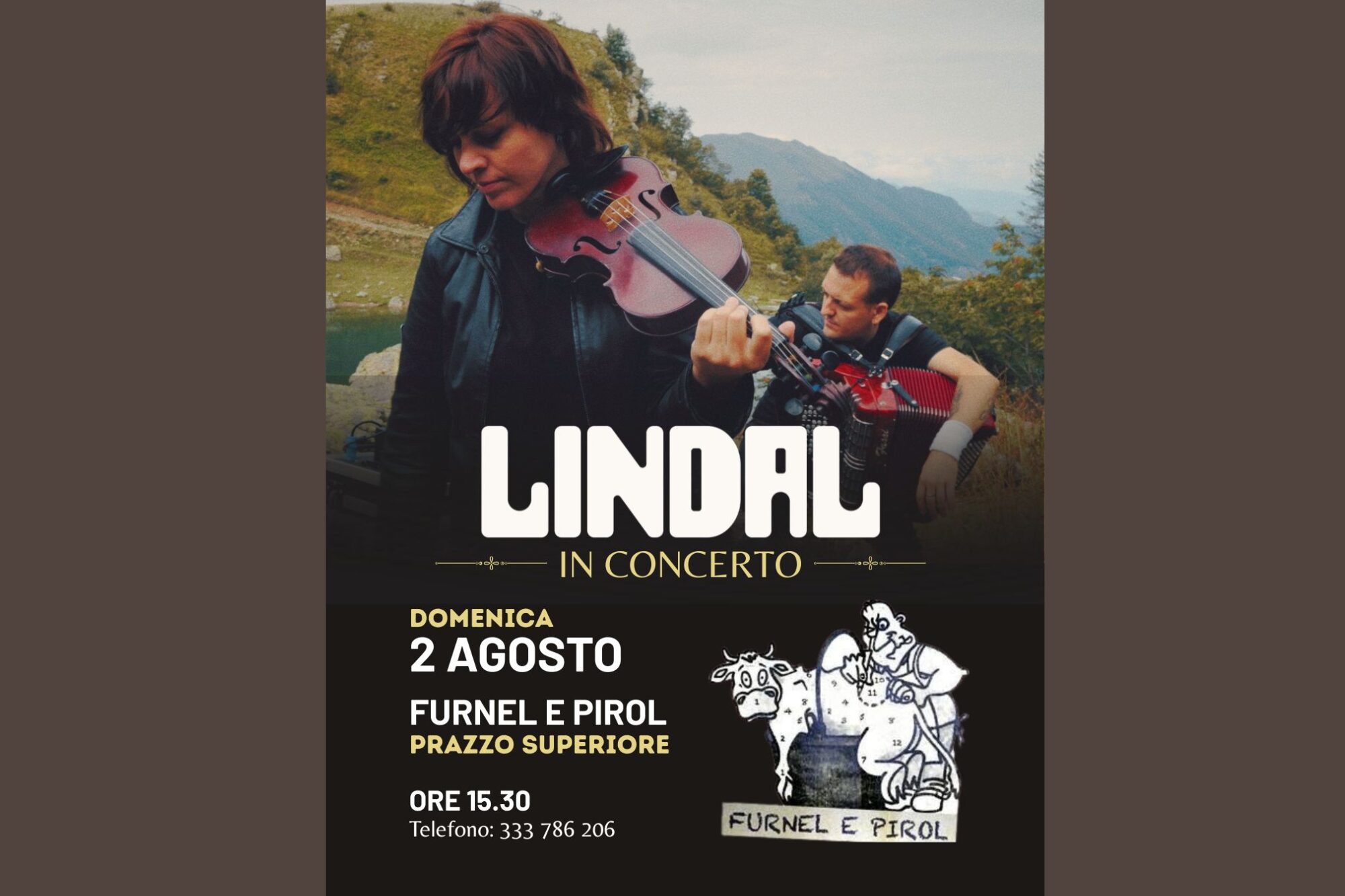 Lindal im Konzert