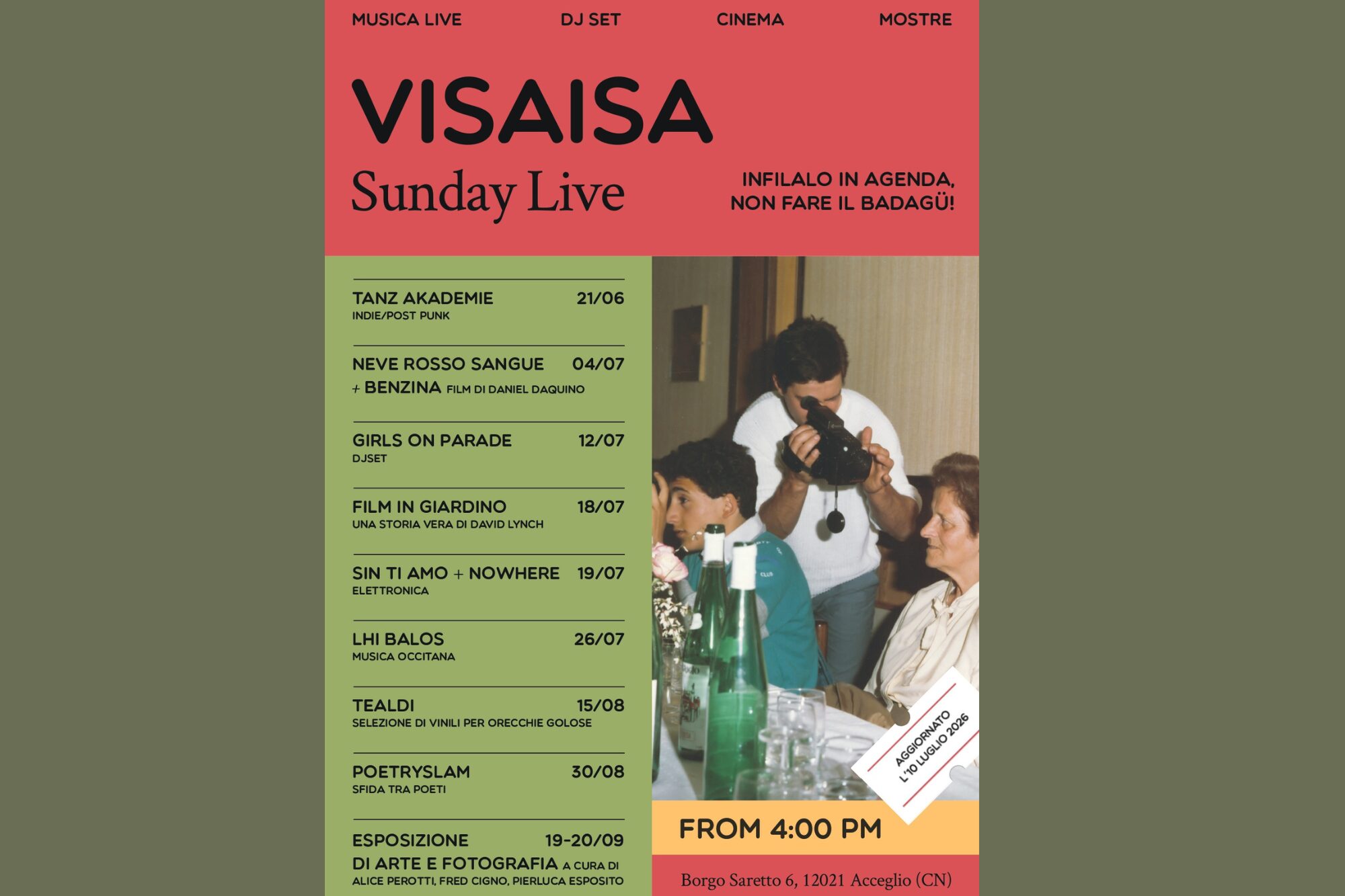 Visaisa Sunday Live