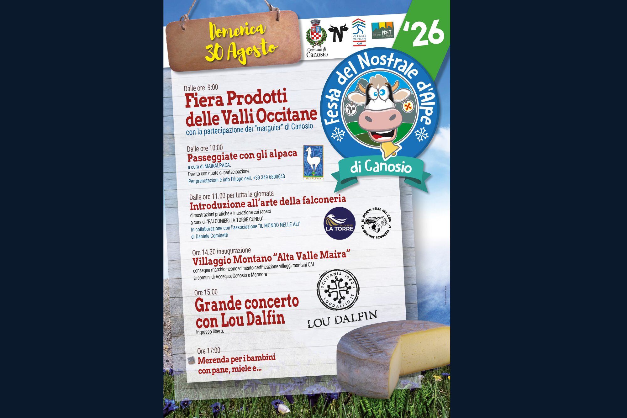 Festa del Nostrale d’Alpe di Canosio