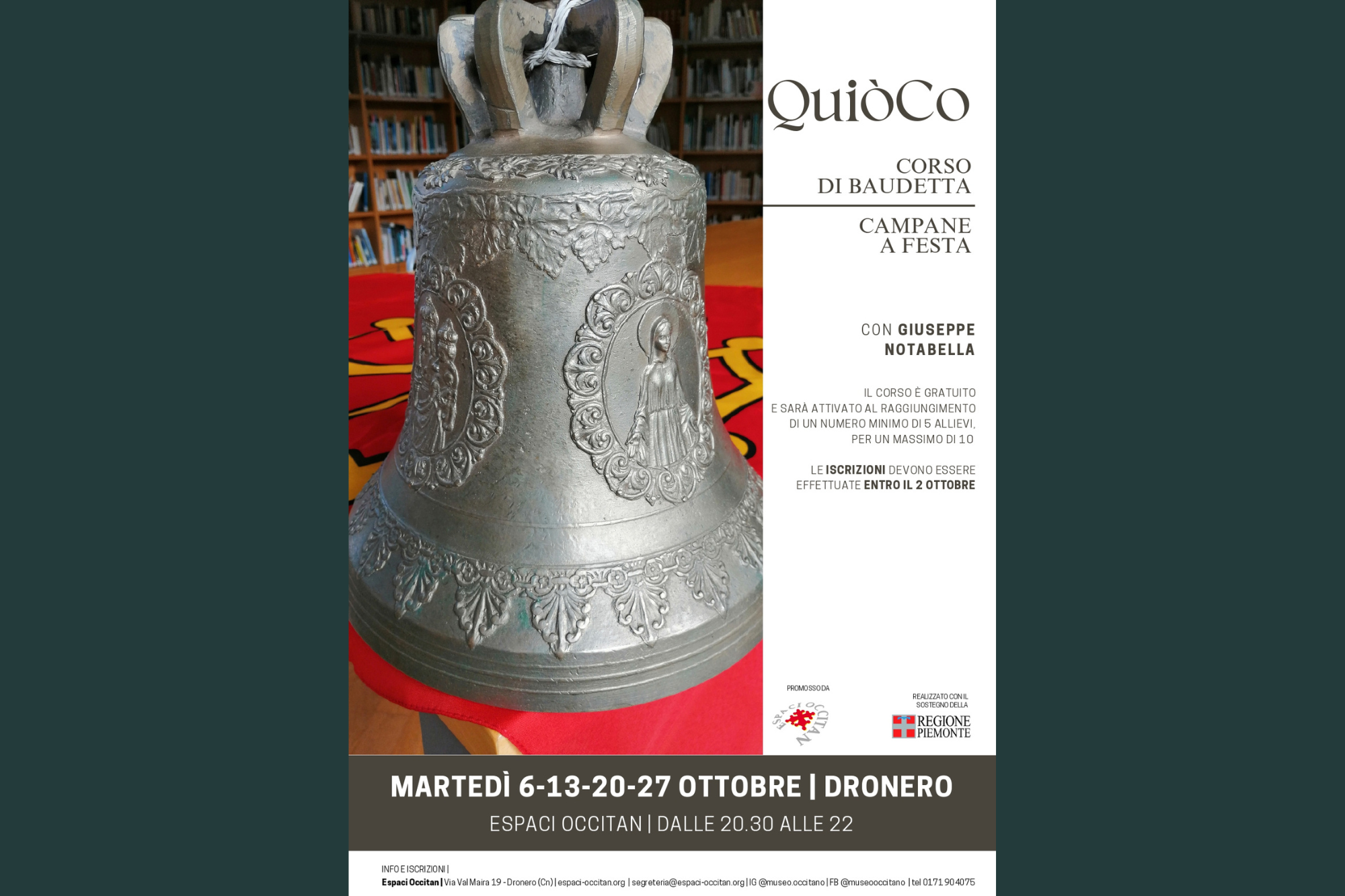 Corso di Baùdetta – Campane a festa 🔔