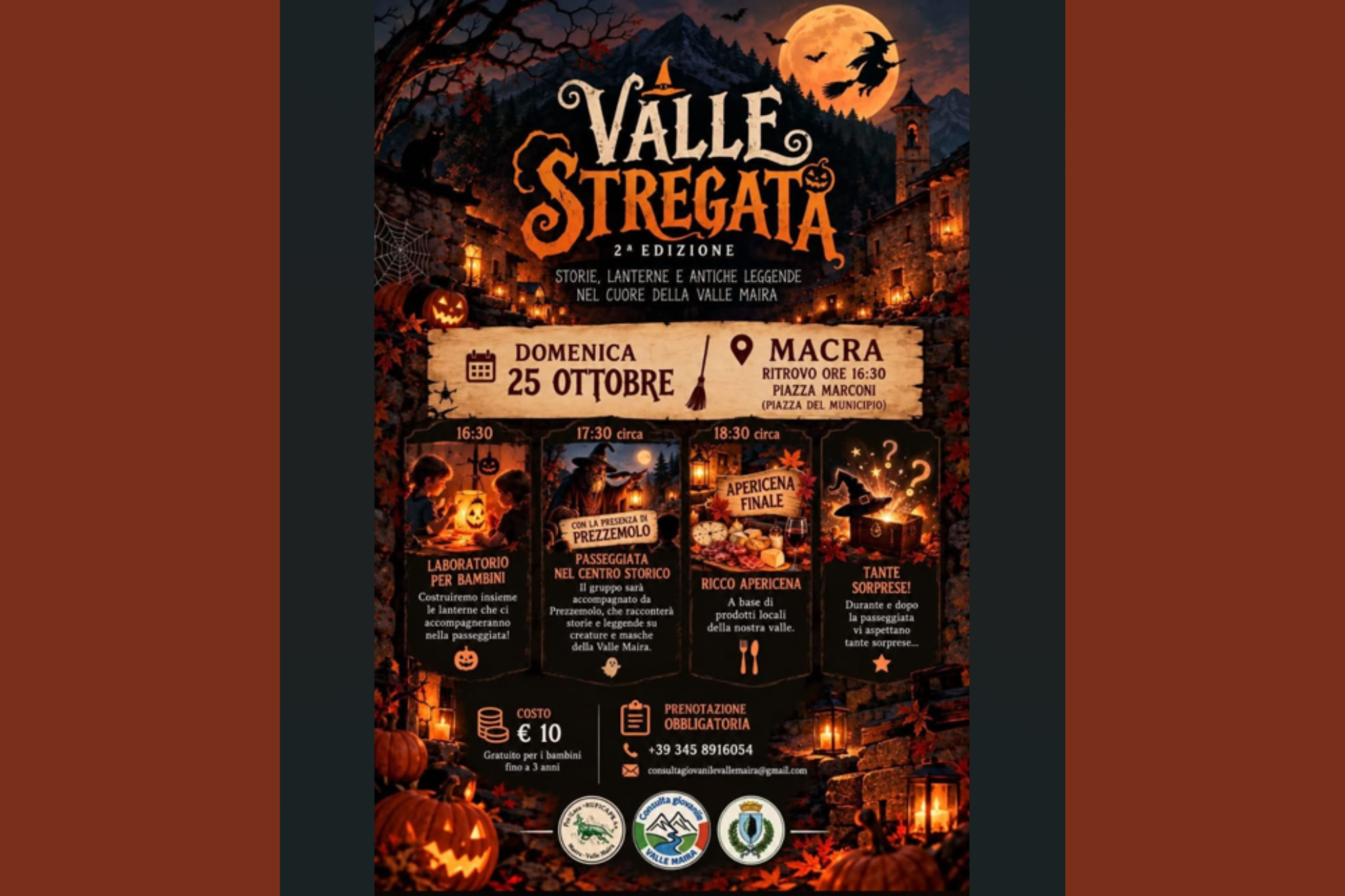 Valle Stregata – 2ª Edizione: Storie, lanterne e antiche leggende nel cuore della Val Maira